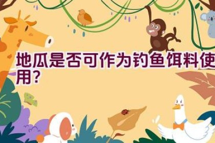 地瓜是否可作为钓鱼饵料使用？