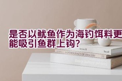 是否以鱿鱼作为海钓饵料更能吸引鱼群上钩？
