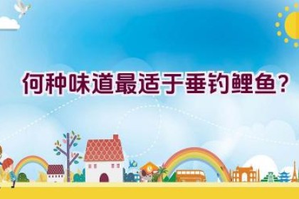 何种味道最适于垂钓鲤鱼？