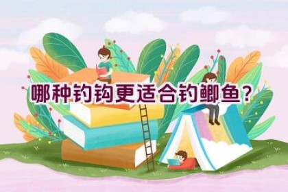哪种钓钩更适合钓鲫鱼？