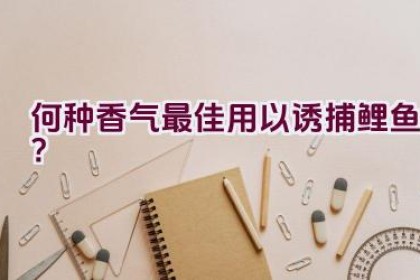 何种香气最佳用以诱捕鲤鱼？