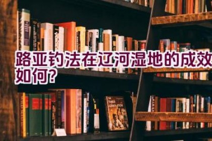 路亚钓法在辽河湿地的成效如何？