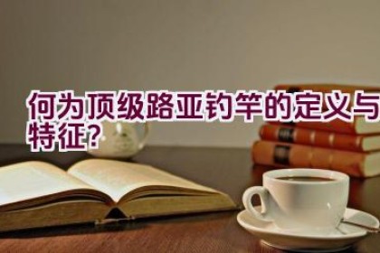 “何为顶级路亚钓竿的定义与特征？”