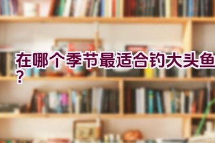 在哪个季节最适合钓大头鱼？