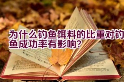 为什么钓鱼饵料的比重对钓鱼成功率有影响？