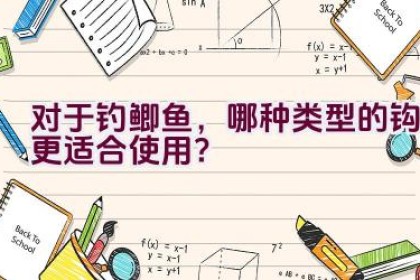 对于钓鲫鱼，哪种类型的钩更适合使用？