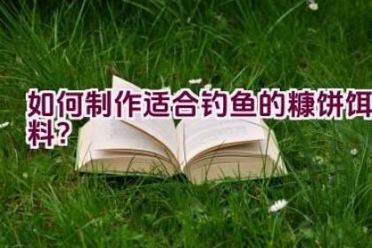 如何制作适合钓鱼的糠饼饵料？