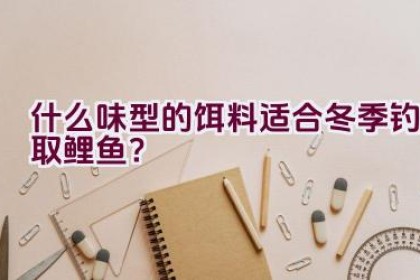 什么味型的饵料适合冬季钓取鲤鱼？