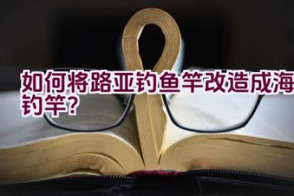 如何将路亚钓鱼竿改造成海钓竿？
