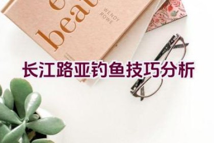 长江路亚钓鱼技巧分析