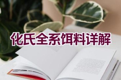 化氏全系饵料详解