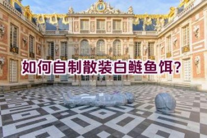 如何自制散装白鲢鱼饵？