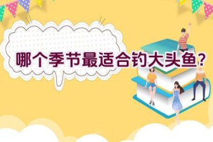 哪个季节最适合钓大头鱼？