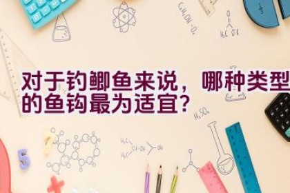 对于钓鲫鱼来说，哪种类型的鱼钩最为适宜？