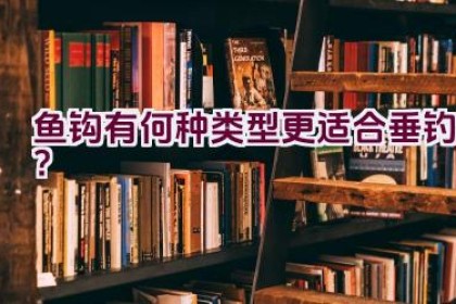 鱼钩有何种类型更适合垂钓？