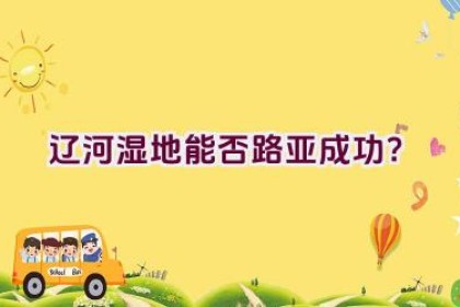 辽河湿地能否路亚成功？