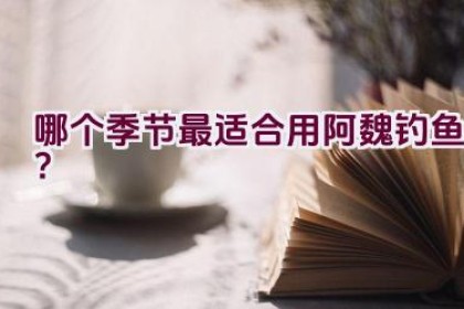 哪个季节最适合用阿魏钓鱼？