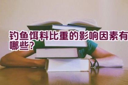 钓鱼饵料比重的影响因素有哪些？