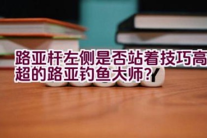 路亚杆左侧是否站着技巧高超的路亚钓鱼大师？