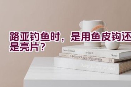 路亚钓鱼时，是用鱼皮钩还是亮片？