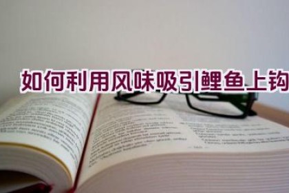 如何利用风味吸引鲤鱼上钩