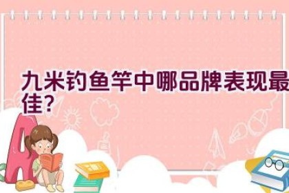 九米钓鱼竿中哪品牌表现最佳？