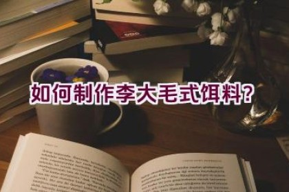 如何制作李大毛式饵料？