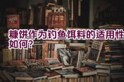 糠饼作为钓鱼饵料的适用性如何？