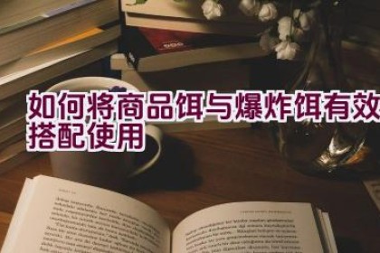 如何将商品饵与爆炸饵有效搭配使用