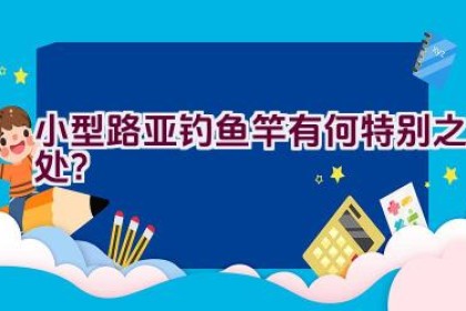 小型路亚钓鱼竿有何特别之处？