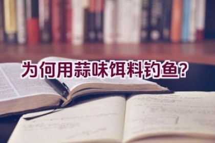 为何用蒜味饵料钓鱼？