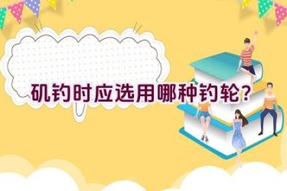 矶钓时应选用哪种钓轮？