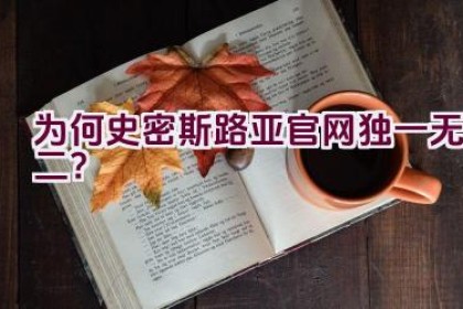为何史密斯路亚官网独一无二？