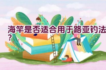 海竿是否适合用于路亚钓法？