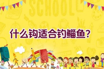 什么钩适合钓鲻鱼？