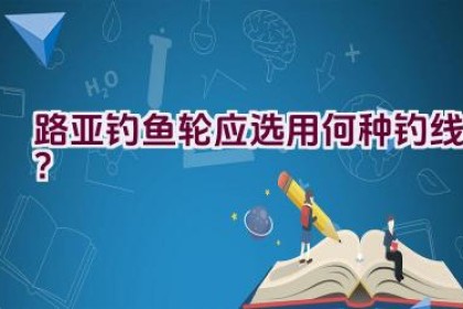 路亚钓鱼轮应选用何种钓线？