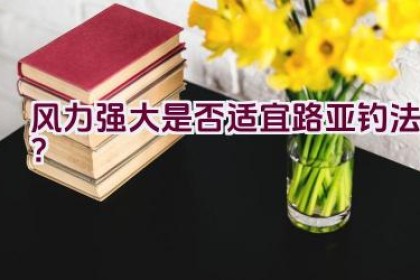 风力强大是否适宜路亚钓法？