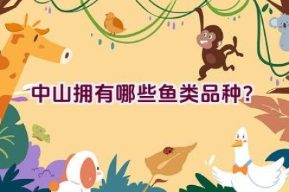中山拥有哪些鱼类品种？