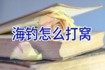 海钓怎么打窝