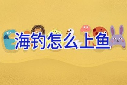 海钓怎么上鱼