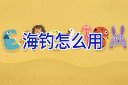 海钓怎么用