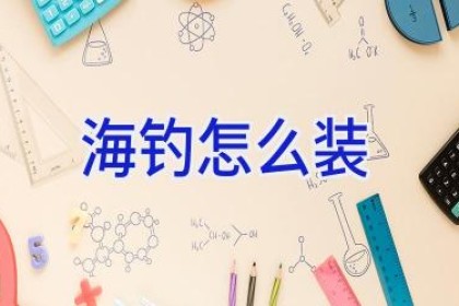 海钓怎么装
