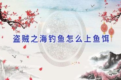 盗贼之海钓鱼怎么上鱼饵