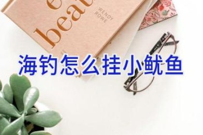 海钓怎么挂小鱿鱼
