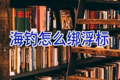 海钓怎么绑浮标