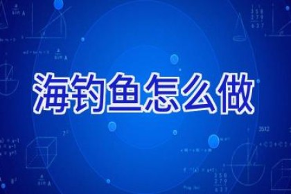 海钓鱼怎么做