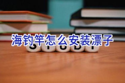 海钓竿怎么安装漂子