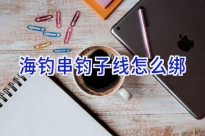 海钓串钓子线怎么绑