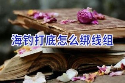 海钓打底怎么绑线组