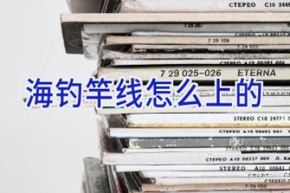 海钓竿线怎么上的